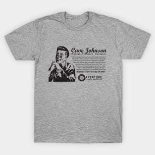 Portal 2 "Aperture Science Founder Cave Johnson" T-Shirt